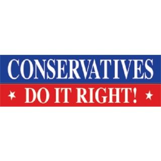 Conservatives Do it Right