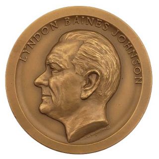 1964 Lyndon Johnson Official Inaugural Medal