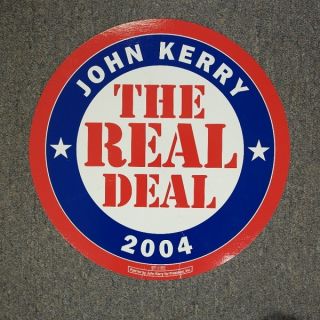 John Kerry The Real Deal Poster