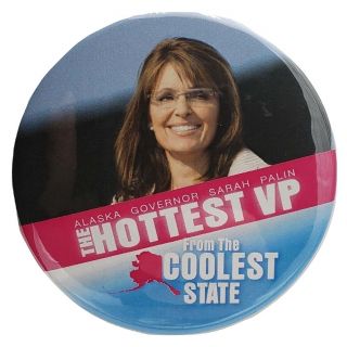 The Hottest VP From The Coolest State Button
